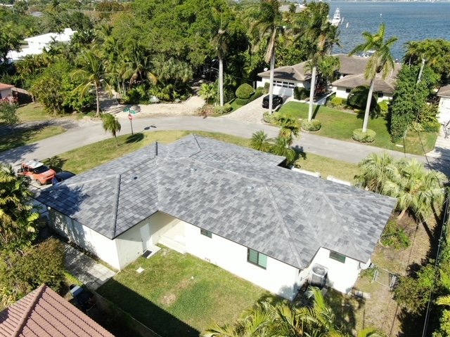 Residential roof replacement completed in Fort Lauderdale Florida