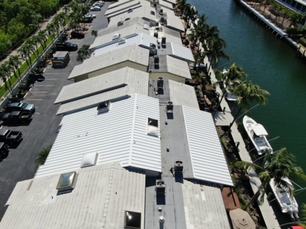 Completed roofing project by Duke Contractors LLC in Miami-Dade and Broward, FL