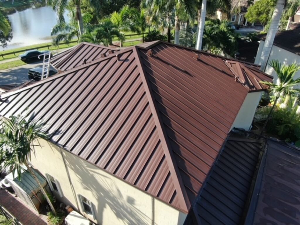 Completed roofing project by Duke Contractors LLC in Miami-Dade and Broward, FL