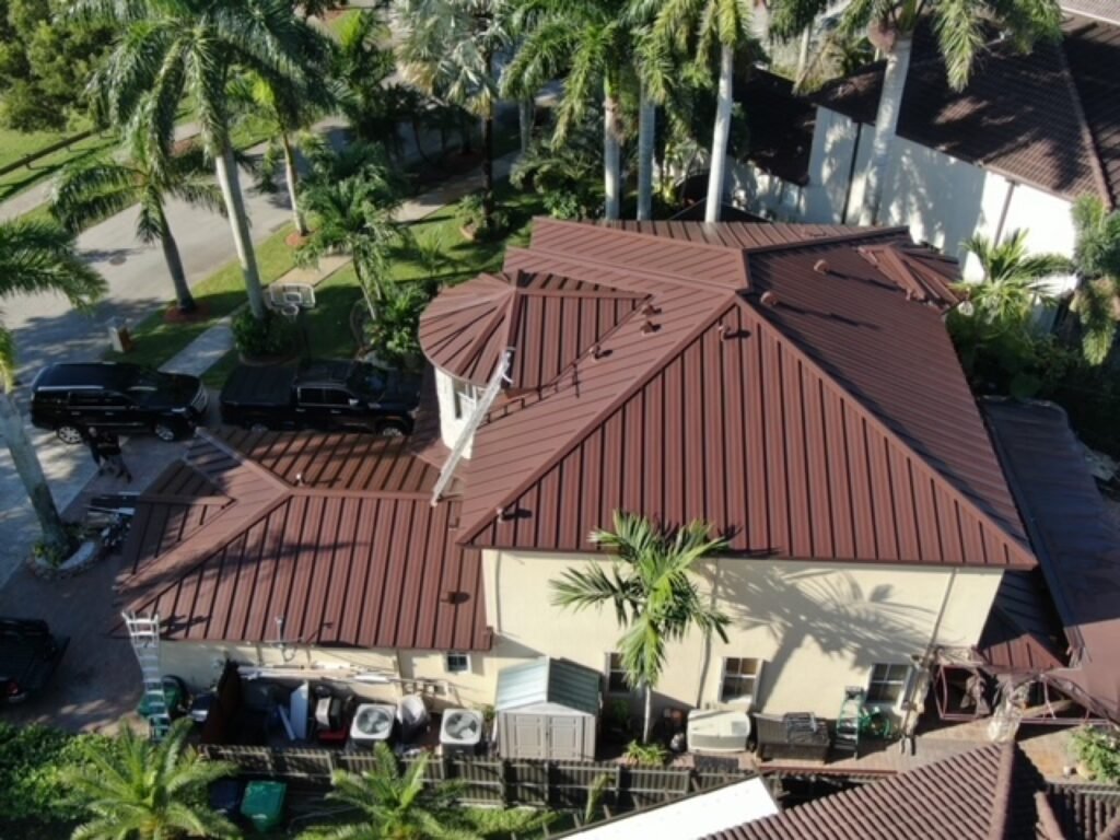 Completed roofing project by Duke Contractors LLC in Miami-Dade and Broward, FL