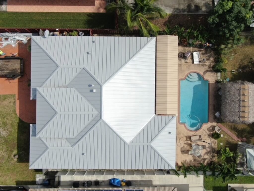 Completed roofing project by Duke Contractors LLC in Miami-Dade and Broward, FL