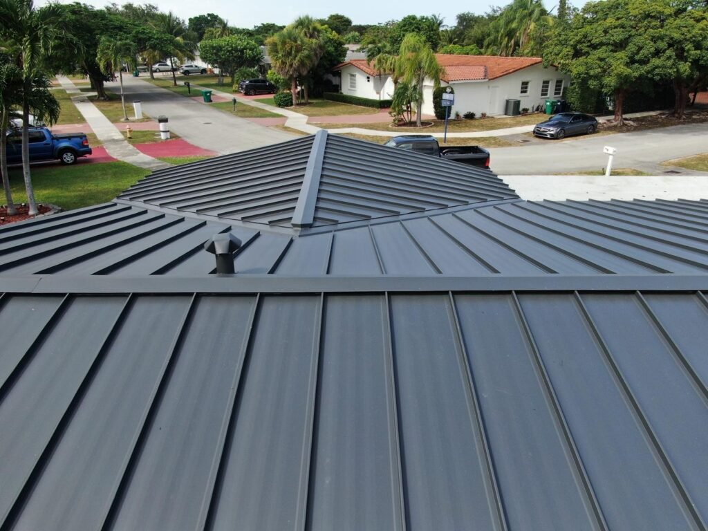 Completed roofing project by Duke Contractors LLC in Miami-Dade and Broward, FL