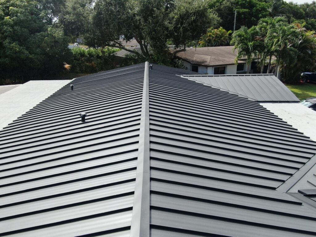 Completed roofing project by Duke Contractors LLC in Miami-Dade and Broward, FL