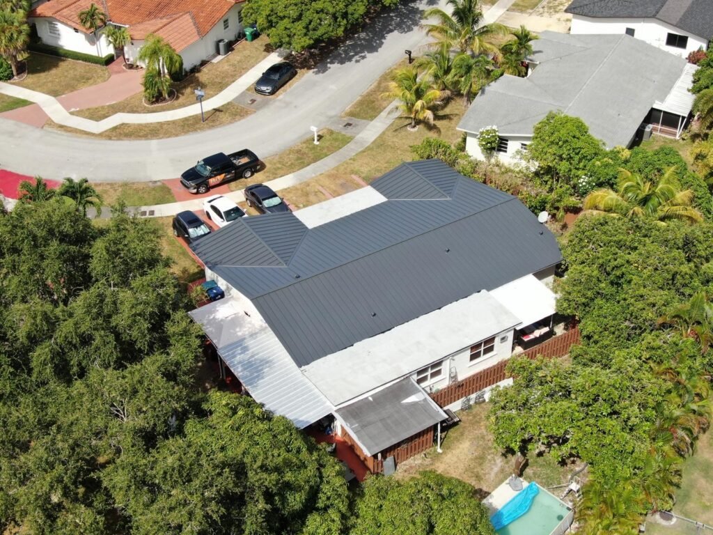 Completed roofing project by Duke Contractors LLC in Miami-Dade and Broward, FL