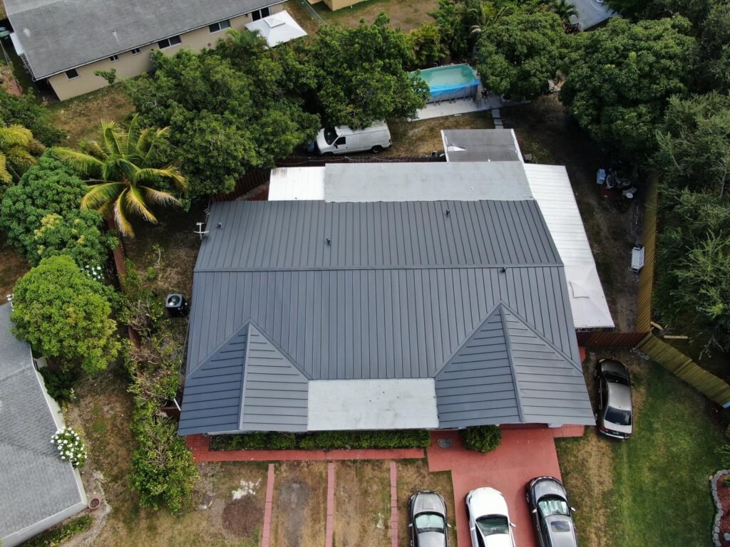 Completed roofing project by Duke Contractors LLC in Miami-Dade and Broward, FL