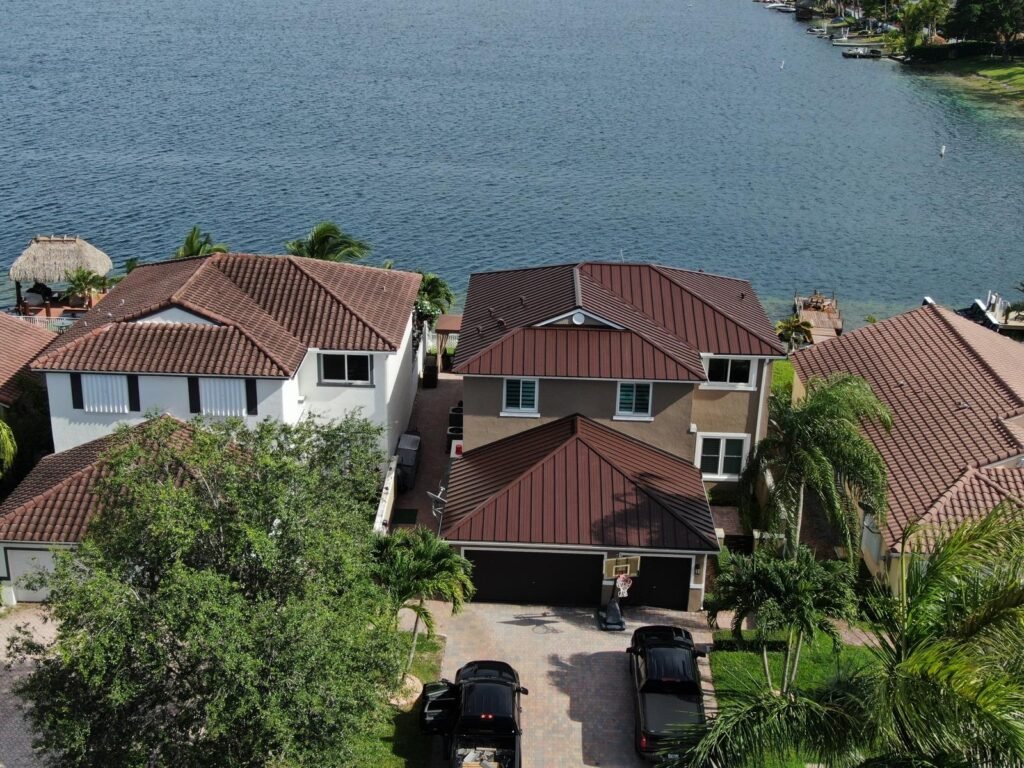Completed roofing project by Duke Contractors LLC in Miami-Dade and Broward, FL