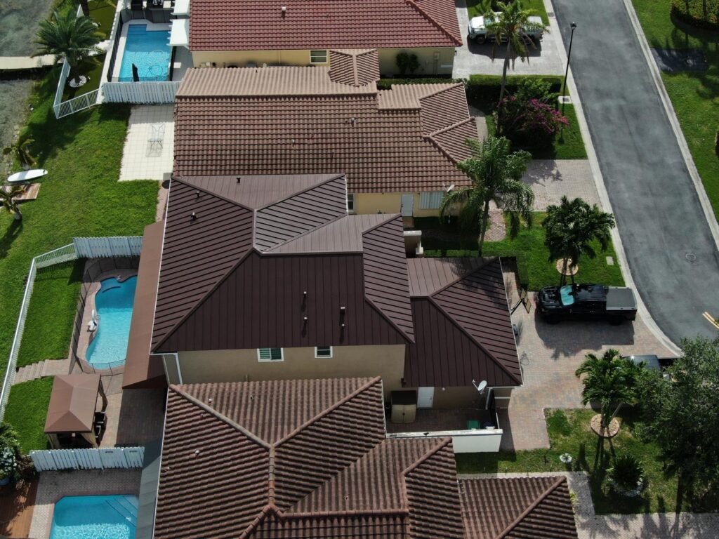 Completed roofing project by Duke Contractors LLC in Miami-Dade and Broward, FL