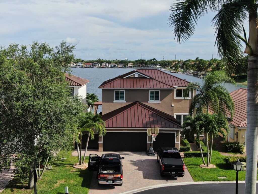 Completed roofing project by Duke Contractors LLC in Miami-Dade and Broward, FL