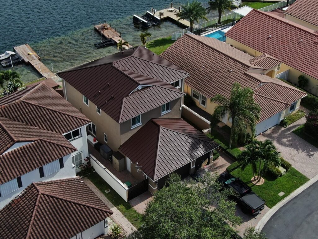 Completed roofing project by Duke Contractors LLC in Miami-Dade and Broward, FL