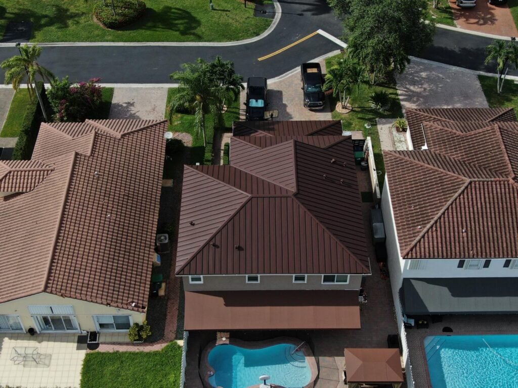 Completed roofing project by Duke Contractors LLC in Miami-Dade and Broward, FL