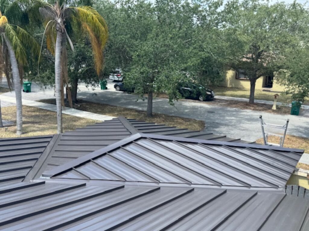 Completed roofing project by Duke Contractors LLC in Miami-Dade and Broward, FL