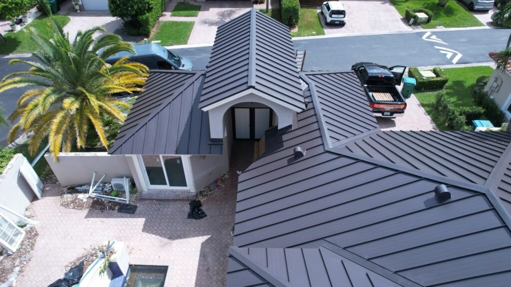 Completed roofing project by Duke Contractors LLC in Miami-Dade and Broward, FL