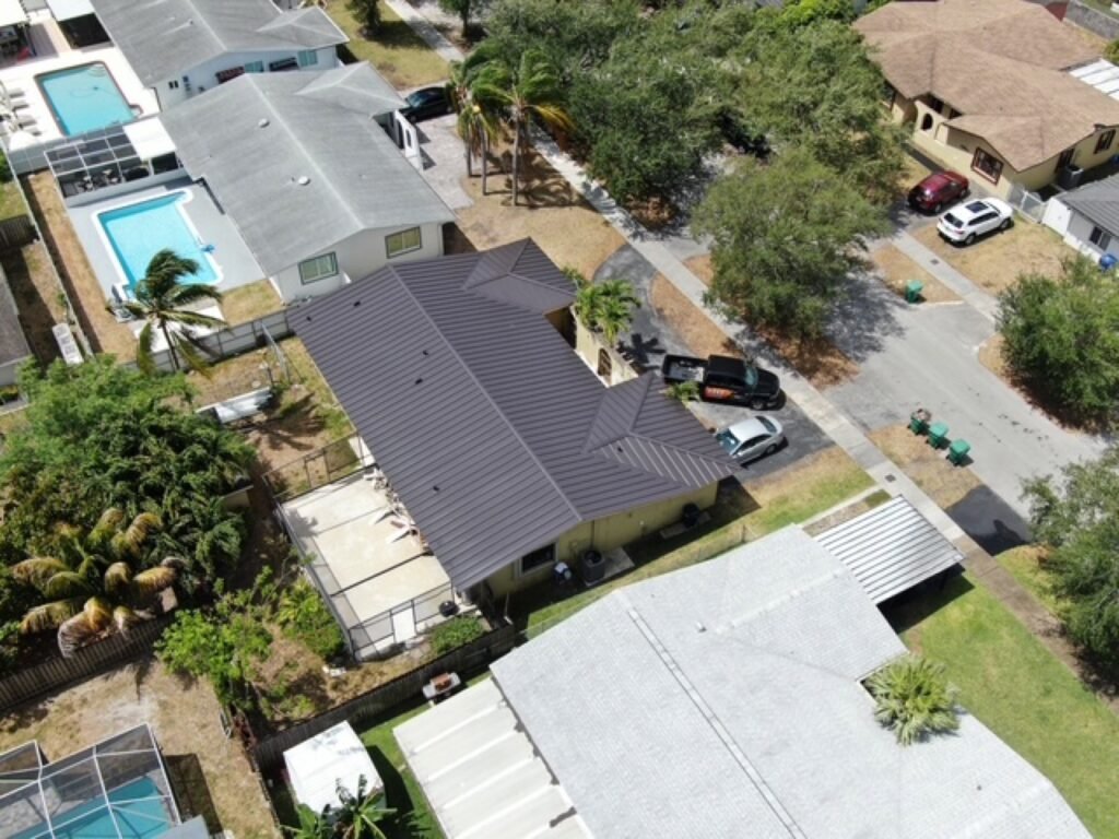Completed roofing project by Duke Contractors LLC in Miami-Dade and Broward, FL