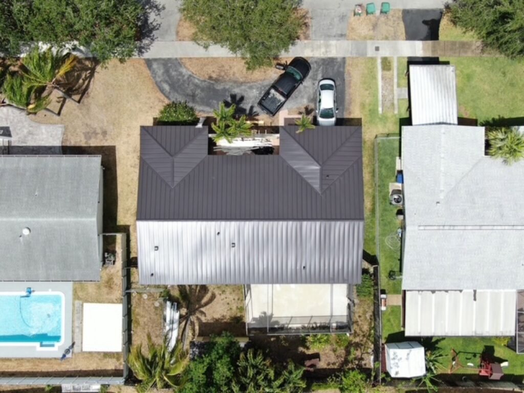 Completed roofing project by Duke Contractors LLC in Miami-Dade and Broward, FL