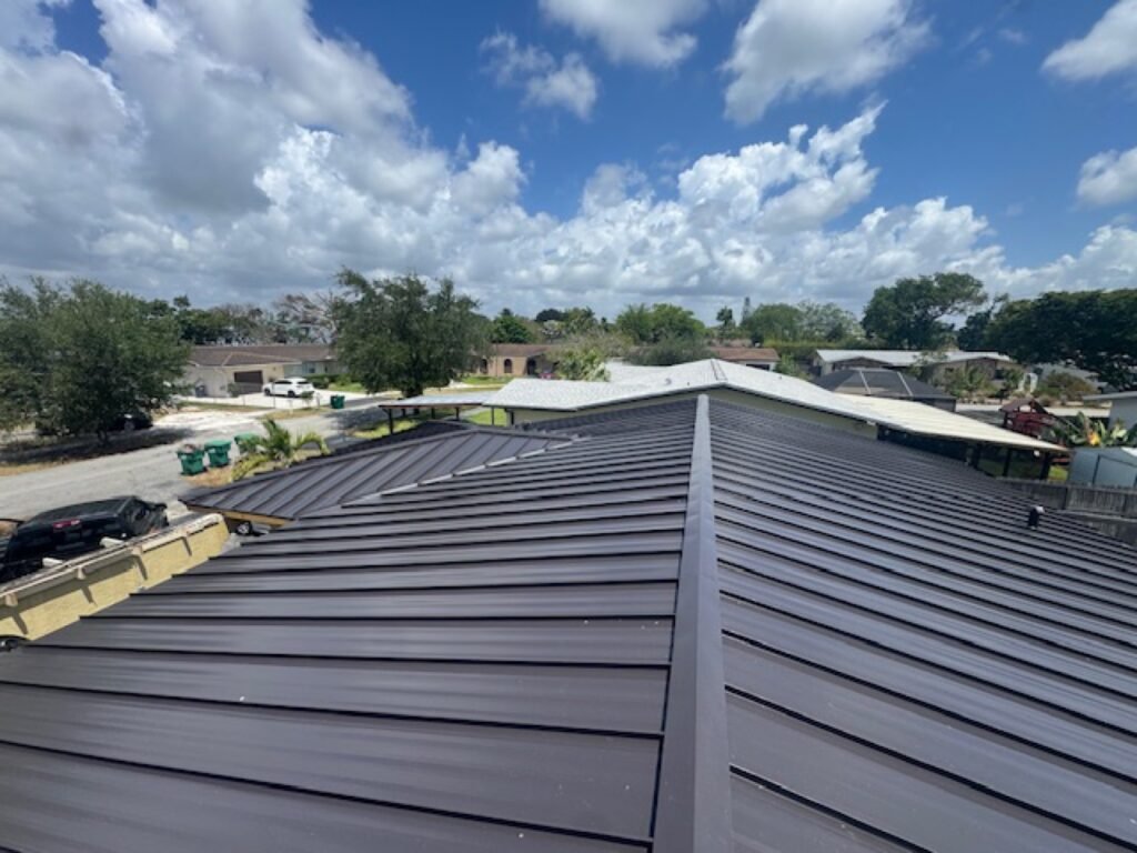 Completed roofing project by Duke Contractors LLC in Miami-Dade and Broward, FL