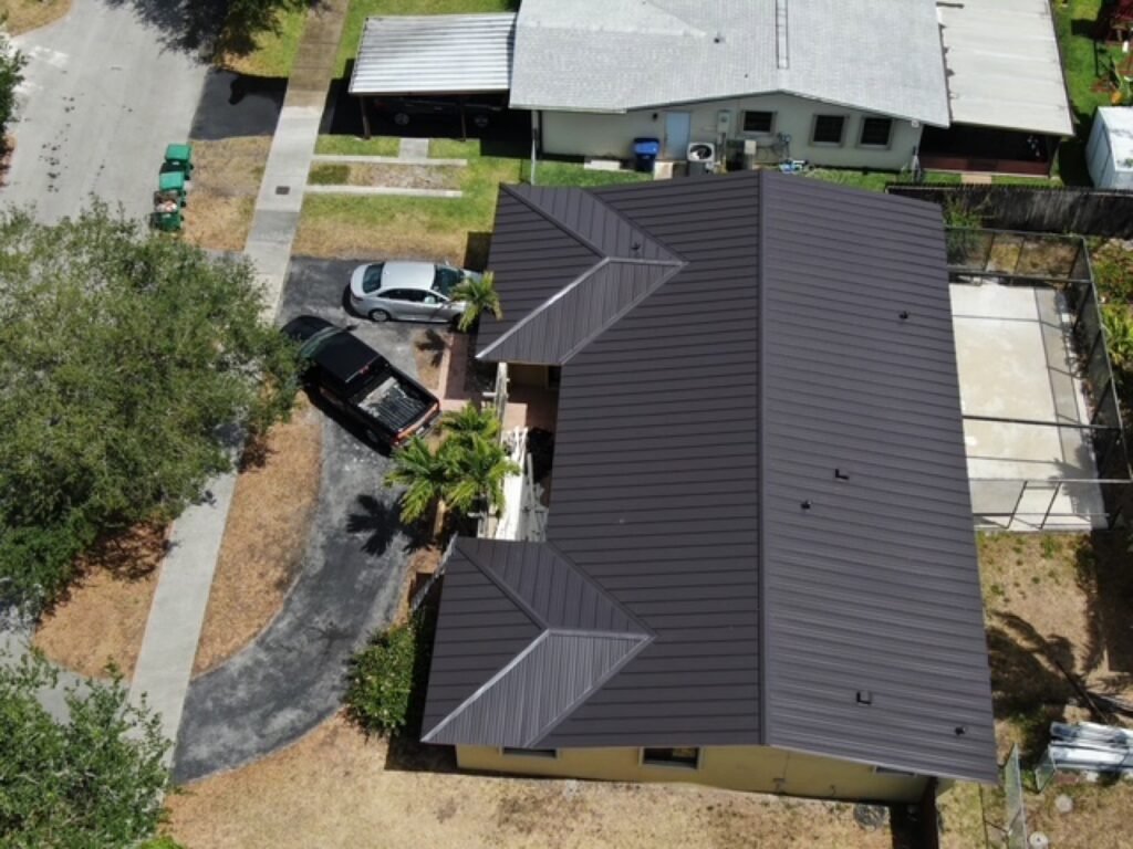 Completed roofing project by Duke Contractors LLC in Miami-Dade and Broward, FL
