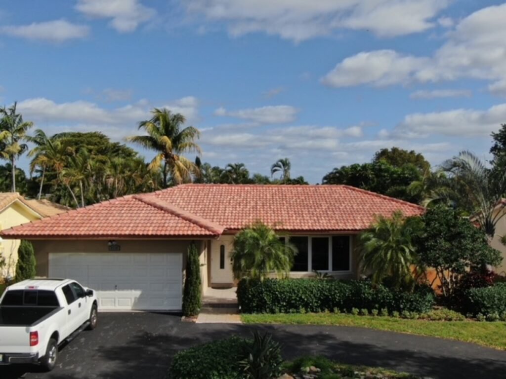 Completed roofing project by Duke Contractors LLC in Miami-Dade and Broward, FL