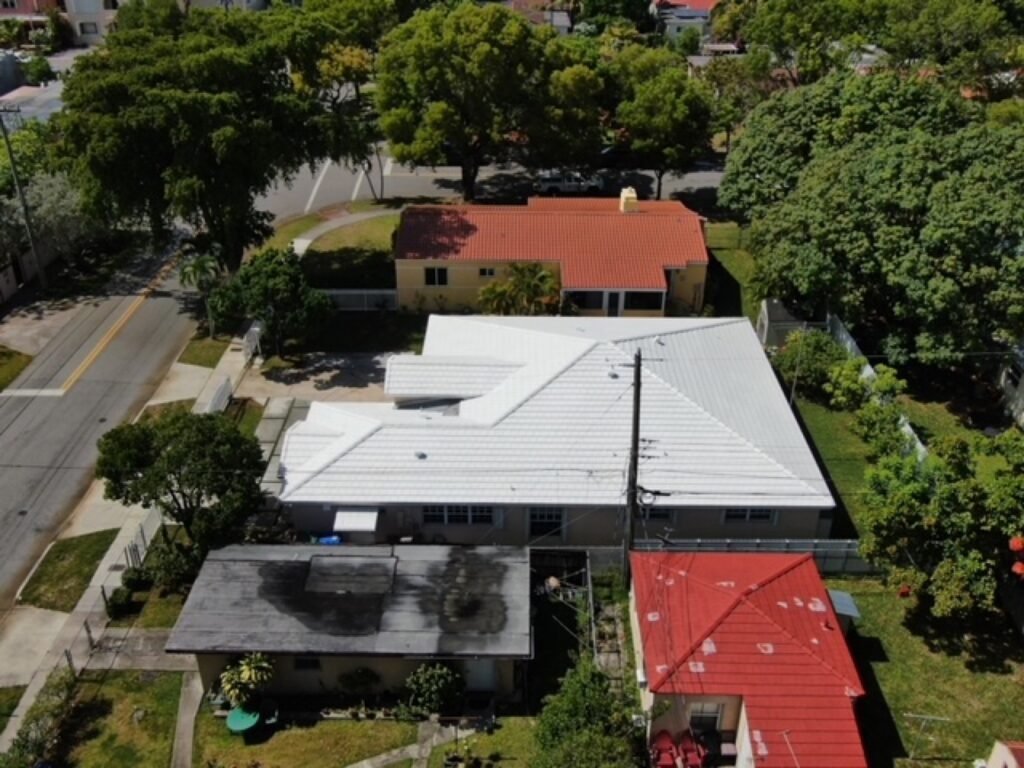 Completed roofing project by Duke Contractors LLC in Miami-Dade and Broward, FL