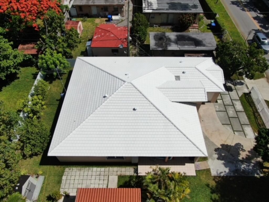 Completed roofing project by Duke Contractors LLC in Miami-Dade and Broward, FL