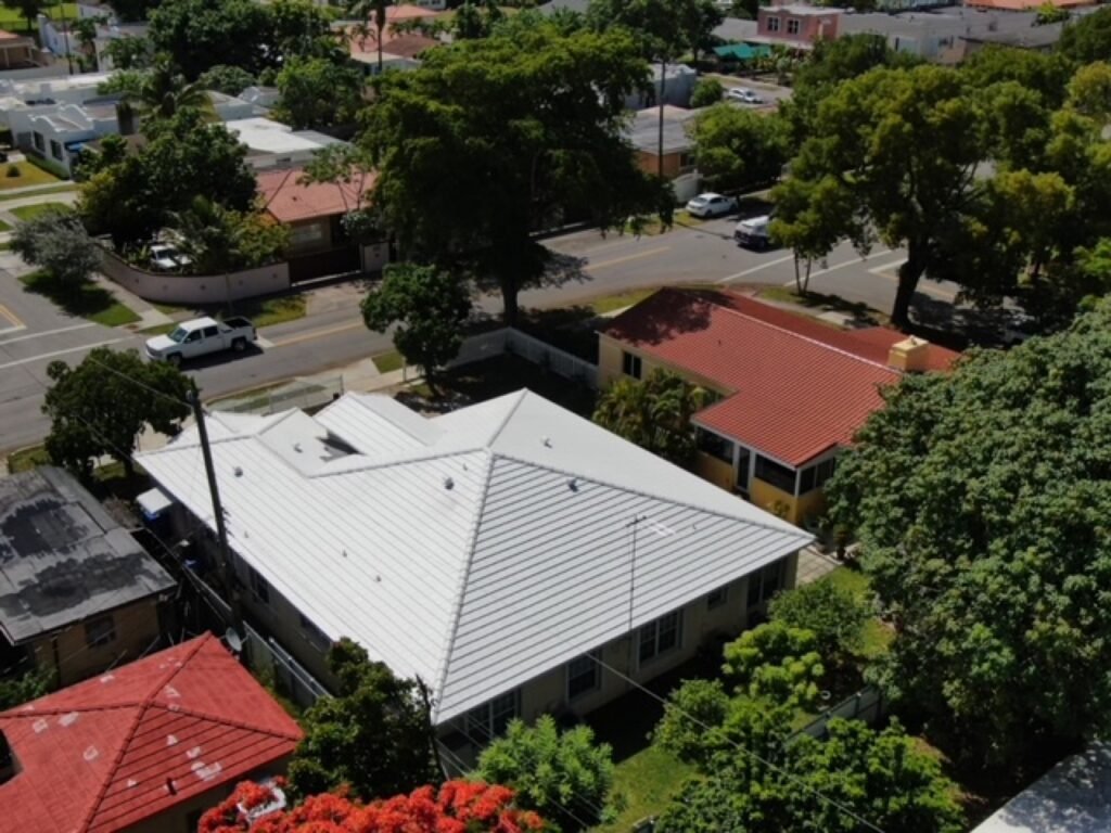 Completed roofing project by Duke Contractors LLC in Miami-Dade and Broward, FL