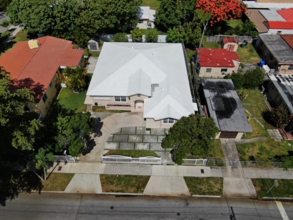 Completed roofing project by Duke Contractors LLC in Miami-Dade and Broward, FL