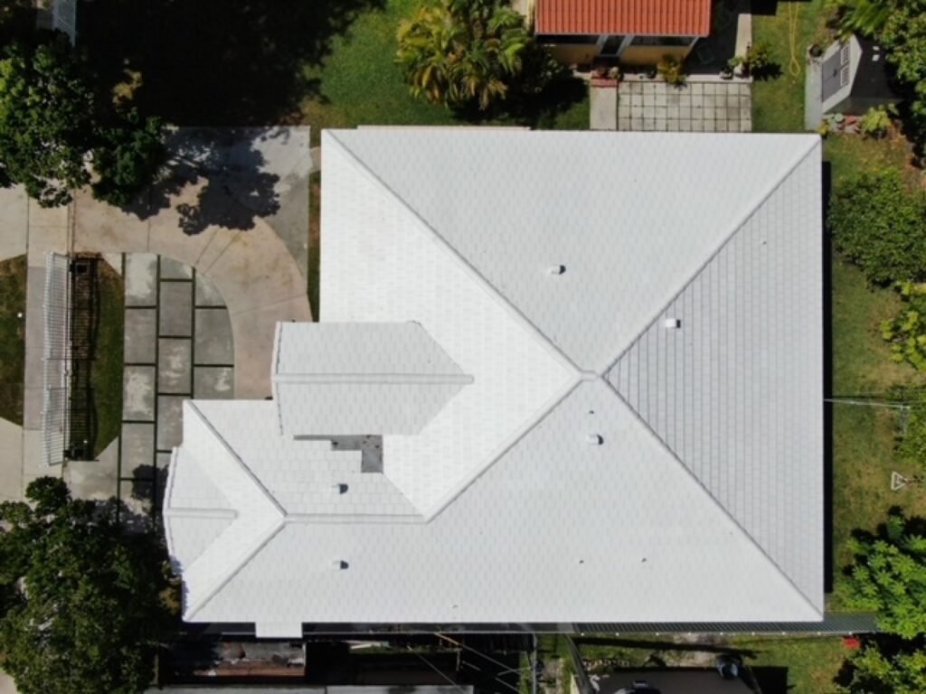 Completed roofing project by Duke Contractors LLC in Miami-Dade and Broward, FL
