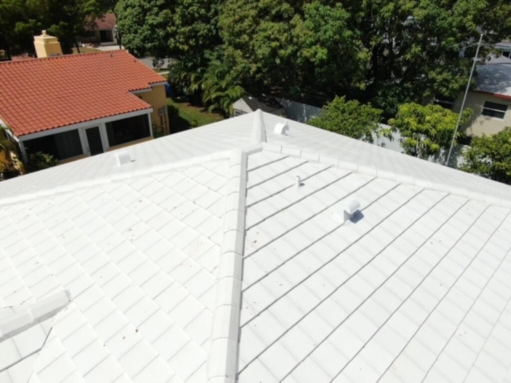 Completed roofing project by Duke Contractors LLC in Miami-Dade and Broward, FL