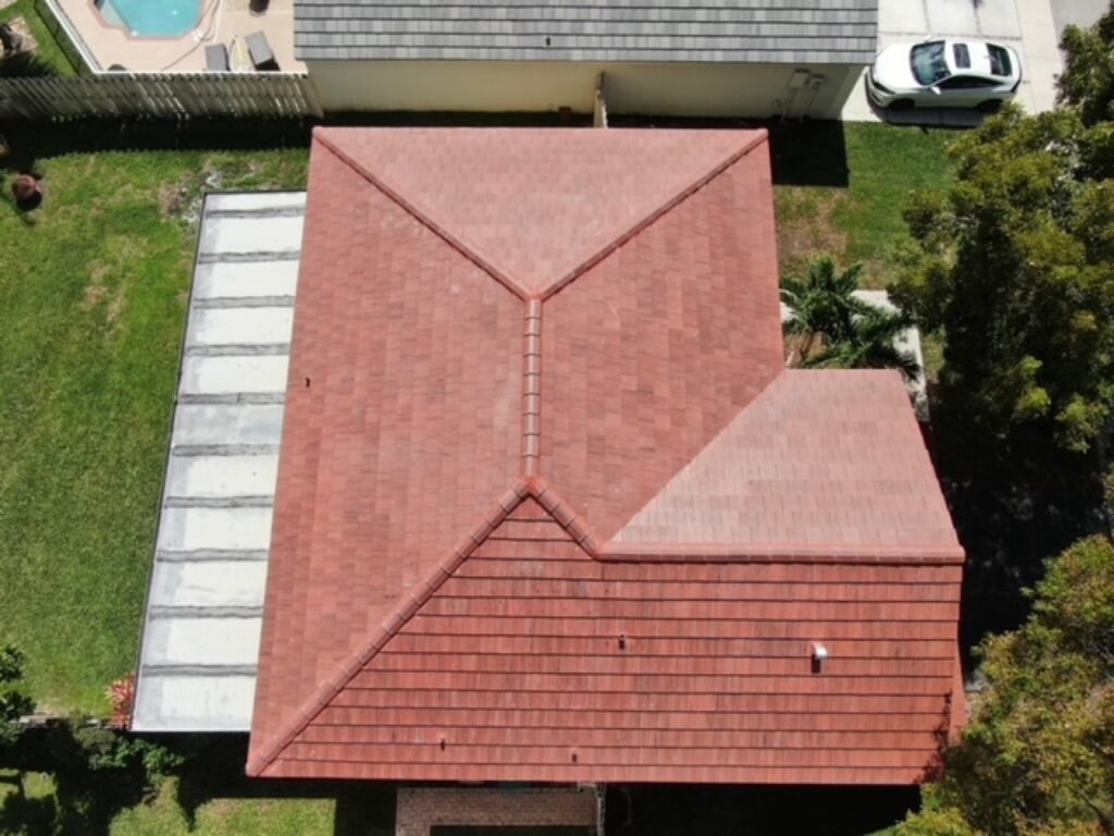Completed roofing project by Duke Contractors LLC in Miami-Dade and Broward, FL