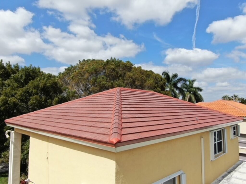 Completed roofing project by Duke Contractors LLC in Miami-Dade and Broward, FL