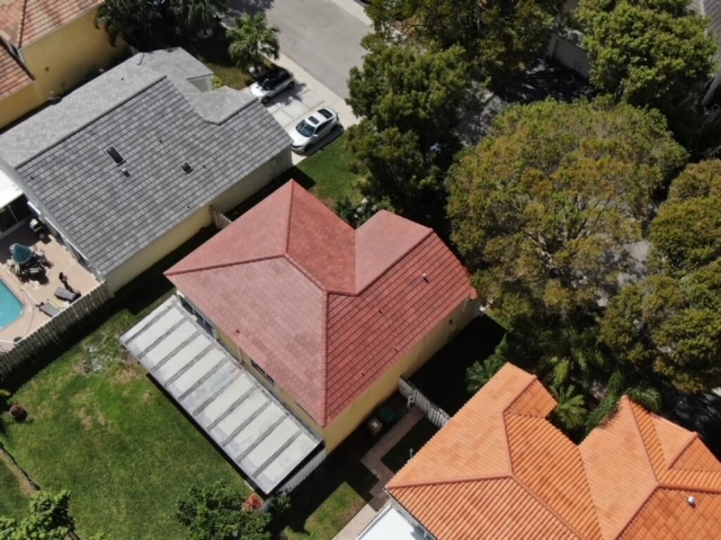 Completed roofing project by Duke Contractors LLC in Miami-Dade and Broward, FL