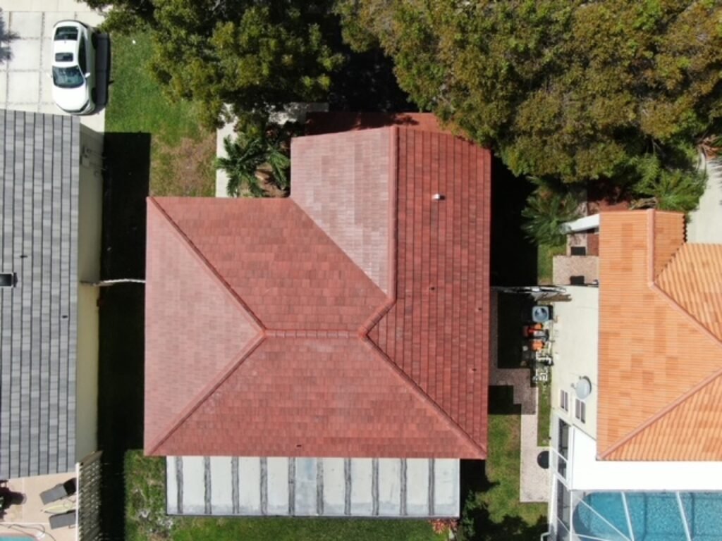 Completed roofing project by Duke Contractors LLC in Miami-Dade and Broward, FL