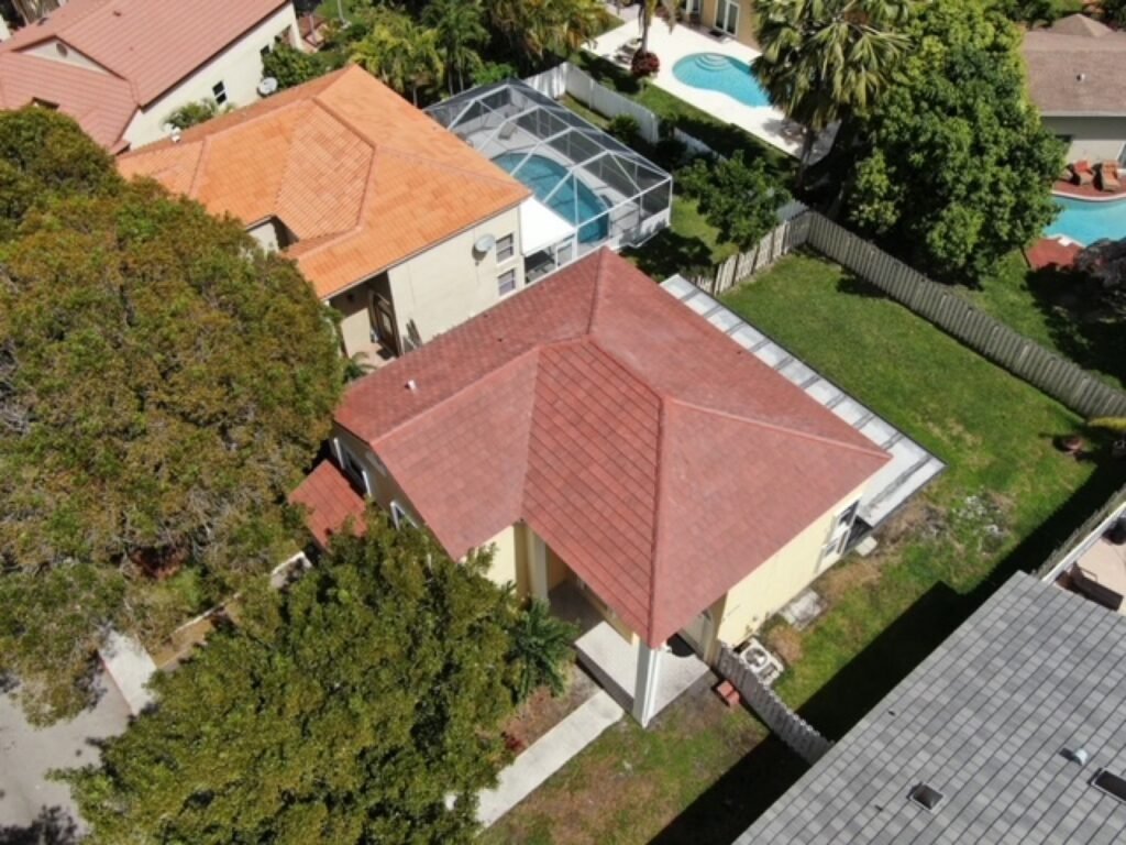 Completed roofing project by Duke Contractors LLC in Miami-Dade and Broward, FL