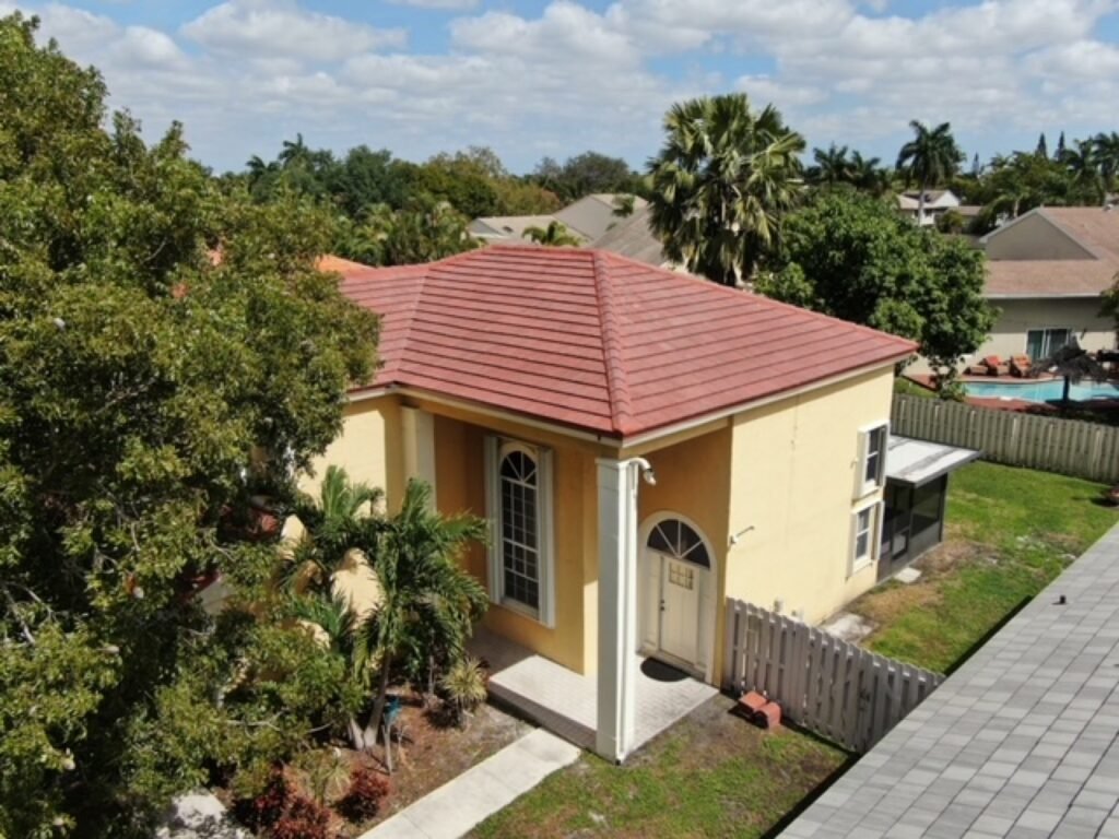 Completed roofing project by Duke Contractors LLC in Miami-Dade and Broward, FL