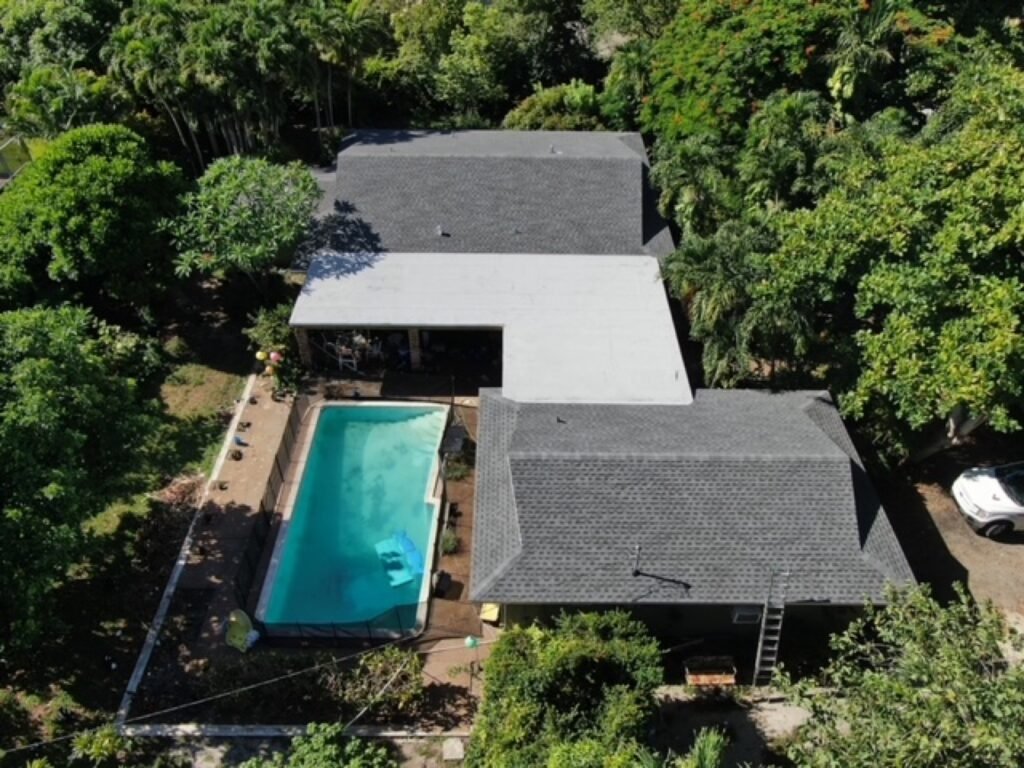 Completed roofing project by Duke Contractors LLC in Miami-Dade and Broward, FL
