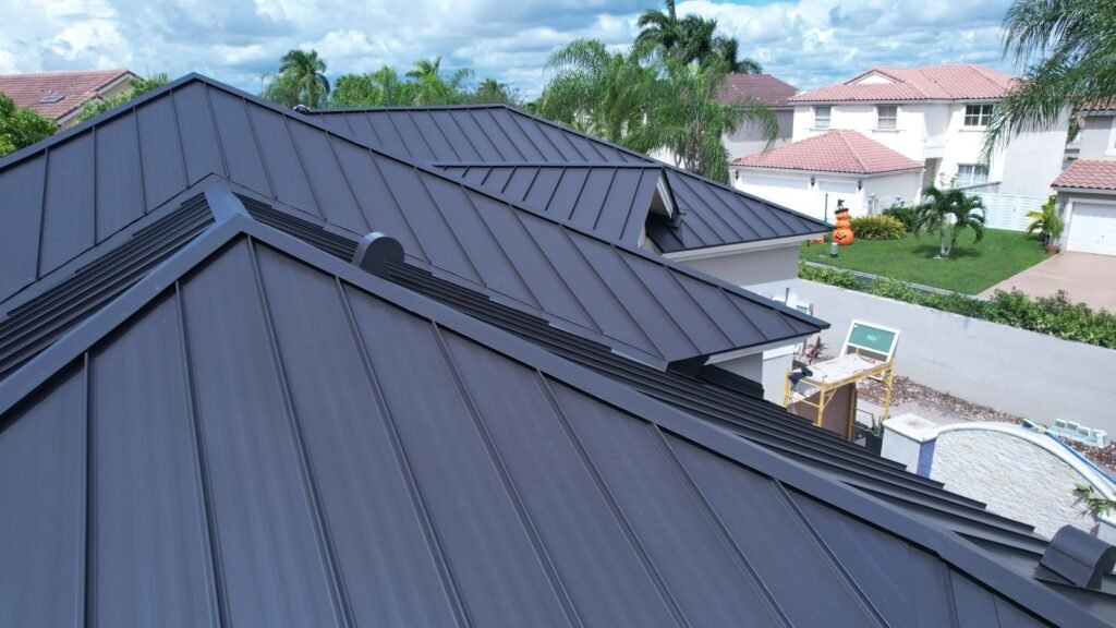 Completed roofing project by Duke Contractors LLC in Miami-Dade and Broward, FL