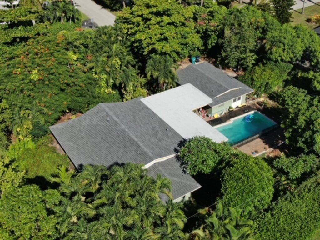 Completed roofing project by Duke Contractors LLC in Miami-Dade and Broward, FL