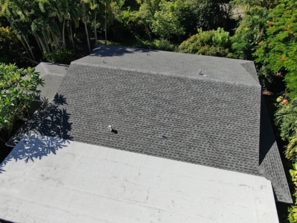 Completed roofing project by Duke Contractors LLC in Miami-Dade and Broward, FL