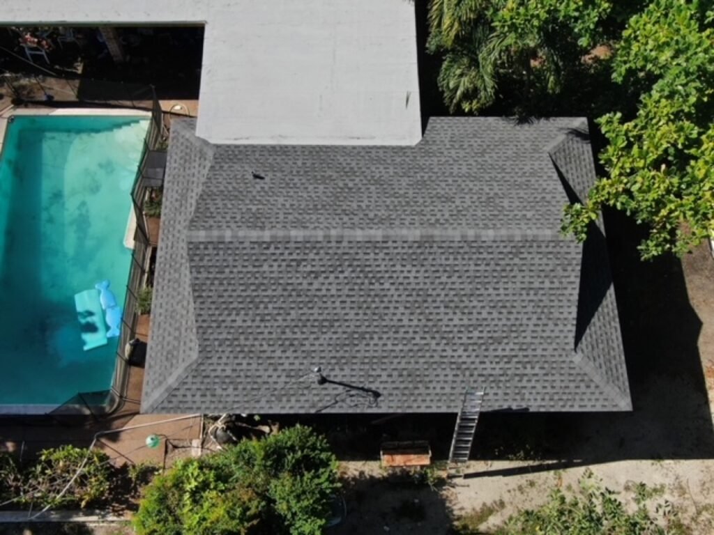Completed roofing project by Duke Contractors LLC in Miami-Dade and Broward, FL