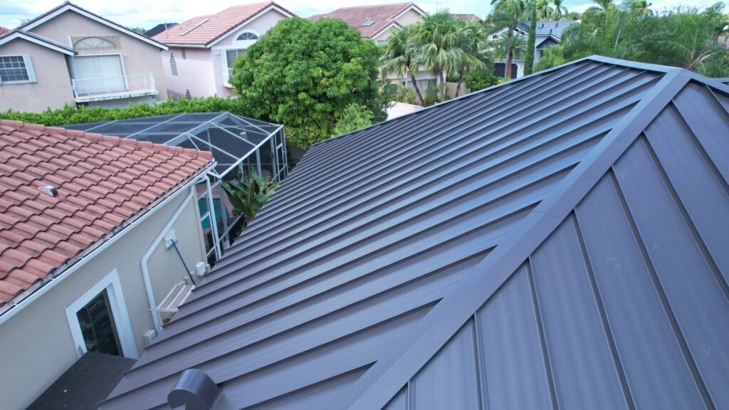 Completed roofing project by Duke Contractors LLC in Miami-Dade and Broward, FL
