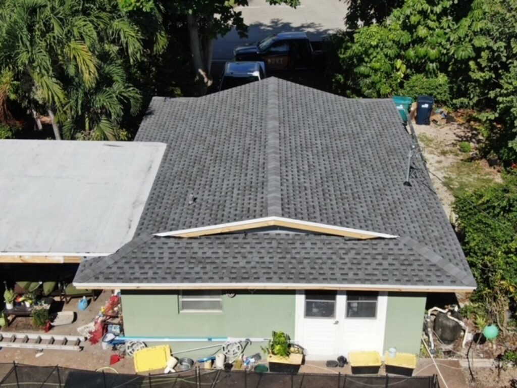 Completed roofing project by Duke Contractors LLC in Miami-Dade and Broward, FL