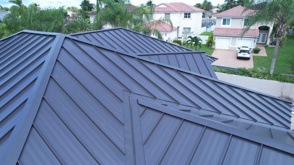 Completed roofing project by Duke Contractors LLC in Miami-Dade and Broward, FL