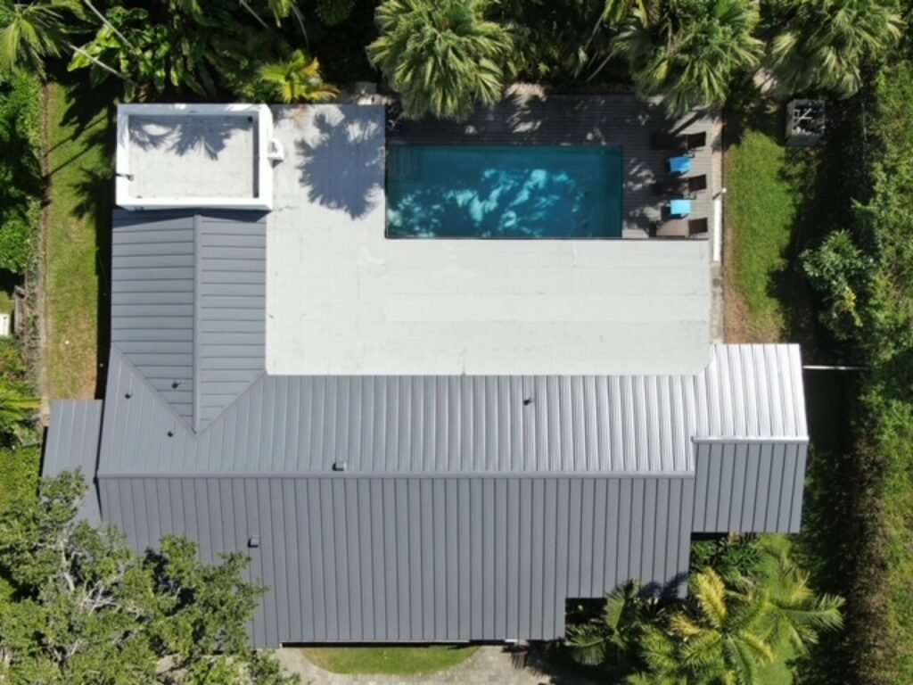 Completed roofing project by Duke Contractors LLC in Miami-Dade and Broward, FL