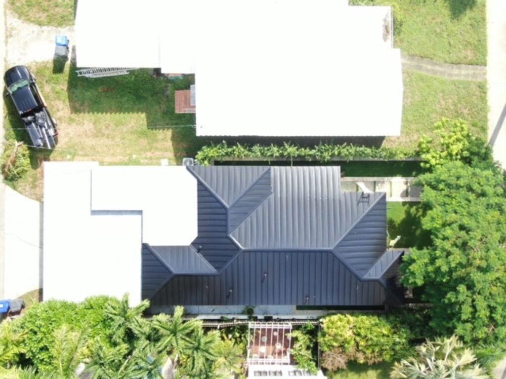 Completed roofing project by Duke Contractors LLC in Miami-Dade and Broward, FL