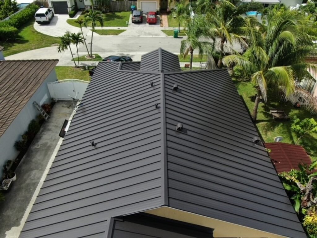 Completed roofing project by Duke Contractors LLC in Miami-Dade and Broward, FL